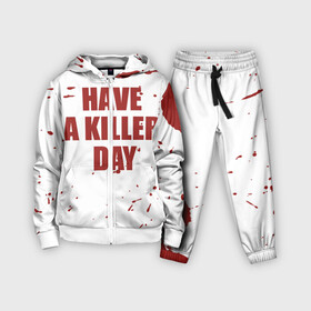 Детский костюм 3D с принтом blood have a killer day Dexter в Кировске,  |  | blood | dexter | have a killer day | брызги крови | декстер | кровь | правосудие декстера | хэллоуин