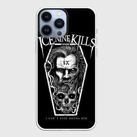 Чехол для iPhone 13 Pro Max с принтом Ice Nine Kills,  I cant stop seeing red в Кировске,  |  | heavy metal | ice nine | ice nine kills | ink | группы | метал | музыка | рок