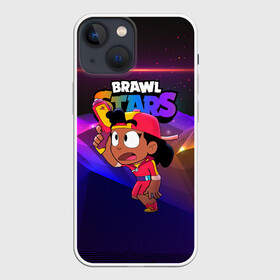 Чехол для iPhone 13 mini с принтом Мег BrawlStars space в Кировске,  |  | Тематика изображения на принте: brawl | brawl stars | brawlstars | mec | meg | бравл | бравлстарс | мег | мек | мэг | мэк