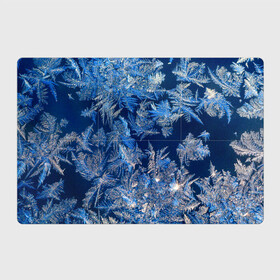 Магнитный плакат 3Х2 с принтом Снежинки макро snowflakes macro в Кировске, Полимерный материал с магнитным слоем | 6 деталей размером 9*9 см | Тематика изображения на принте: christmas | macro | new year | snow | snowflakes | winter | вода | зима | зимний узор | макро | новогоднее настроение | новогодний узор | новый год | рождество | синий | снег | снежинки | холод