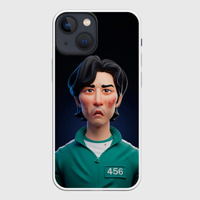 Чехол для iPhone 13 mini с принтом Сон Ги Хун в Кировске,  |  | squid game | игра в кальмара | игра на выживание | сериал | сериалы