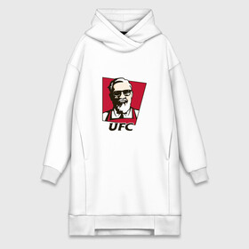 Платье-худи хлопок с принтом UFC  KFC в Кировске,  |  | kfc | mcgregor | ufc | бои без правил | бокс | борьба | прикол