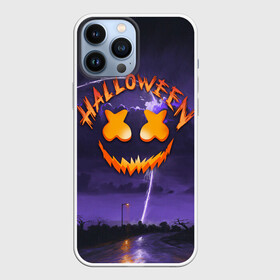 Чехол для iPhone 13 Pro Max с принтом ХЕЛЛОУИН НОЧЬ   HALLOWEEN NIGHT MARSHMELLO в Кировске,  |  | bats | bones | ghost | halloween | marshmello | pumpkin | skull | кости | летучие мыши | маршмелло | приведение | призрак | скелет | тыква | хеллоуин | хоррор | хэллоуин