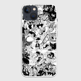 Чехол для iPhone 13 с принтом One Piece Манга страницы в Кировске,  |  | anime | manga | one piece | аниме | большой куш | ван пис | манга | раскадровка | страницы