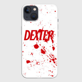 Чехол для iPhone 13 с принтом Dexter logo Декстер брызги крови в Кировске,  |  | blood | darkly dreaming dexter | dexter | dexter morgan | logo | брызги крови | декстер | декстер морган | дремлющий демон декстера | кровь | лого | майами | правосудие декстера | судмедэксперт | хэллоуин