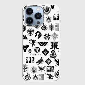 Чехол для iPhone 13 Pro с принтом DESTINY 2 LOGO PATTERN   ДЕСТИНИ в Кировске,  |  | bungie | cayde 6 | cyd6 | destiny | destiny 2 | forsaken | gambit | hunter | titan | warlock | банги | варлок | габмит | дестини | дестини 2 | зур | кейд | кейд 6 | отвергнутые | охотник | титан | туз