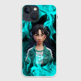 Чехол для iPhone 13 mini с принтом Кан Сэ Бёк 3D ART | 067 в Кировске,  |  | 067 | art | netflix | squid game | арт | игра | игра в кальмара | кан сэ бёк | нетфликс | сериал | чон хо ён