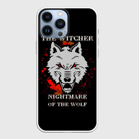 Чехол для iPhone 13 Pro Max с принтом Ведьмак: Кошмар волка в Кировске,  |  | geralt | nightmare of the wolf | the witcher | vesemir | witcher | wolf | ведьмак | весемир | волк | геральт