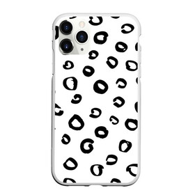 Чехол для iPhone 11 Pro матовый с принтом Леопардовый окрас в Кировске, Силикон |  | дизайнерский | животные | леопард | паттерн | полный принт | тренд | фул