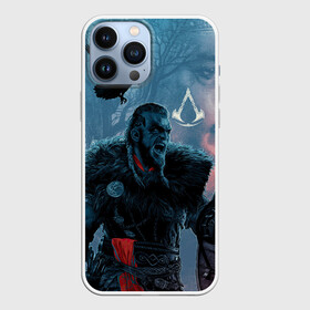 Чехол для iPhone 13 Pro Max с принтом ASSASSIN S CREED VALHALLA ЭЙВОР И ВОРОН в Кировске,  |  | crow | slayer | valhalla | vikings | асасин | ассасин крид | ассассин | вальхалла | викинги | ворон | тамплиеры