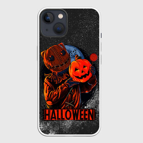 Чехол для iPhone 13 с принтом Welcom to hell в Кировске,  |  | Тематика изображения на принте: halloween | арт | графика | зомби | мистика | праздник | тыква | ужасы | хэллоуин
