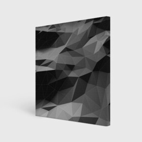 Холст квадратный с принтом gray abstraction серая абстракция в Кировске, 100% ПВХ |  | 3d | gray | gray abstraction | абстракция | монохром | серый | фон | черно белый | черное белое | черный и белый