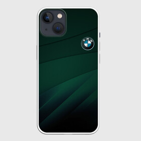 Чехол для iPhone 13 с принтом GREEN BMW в Кировске,  |  | bmw 2021 | bmw m3 | bmw m3 g80 2021 | bmw m3 touring | зеленое бмв | зеленый цвет острова мэн | ярко зеленый бмв