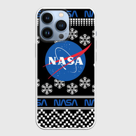 Чехол для iPhone 13 Pro с принтом НАСА (НОВЫЙ ГОД) в Кировске,  |  | nasa | space | астрология | звезды | космонавт | космос | луна | наса | планета