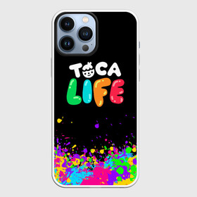 Чехол для iPhone 13 Pro Max с принтом TOCA BOCA LIFE БРЫЗГИ КРАСОК в Кировске,  |  | digital toys | gamer | games | helicopter taxi | pets | toca boca | toca hair salon | toca kitchen | toca life | toca life city | toca life worl | toca tea party | video games | игры