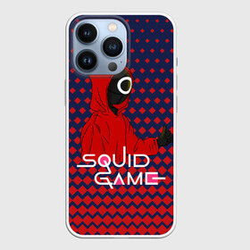 Чехол для iPhone 13 Pro с принтом Сериал   Игра в кальмара cool в Кировске,  |  | among us | squid game | выживание | игра в кальмара | кальмар | корейский | корея | хван чжун хо | чо сан