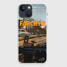 Чехол для iPhone 13 mini с принтом Far Cry 6 game art в Кировске,  |  | art | cry | dani | far | farcry | game | rojas | shooter | ubisoft | арт | дани | куба | рохас | фаркрай | яра