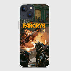 Чехол для iPhone 13 mini с принтом Far Cry 6 gameplay art в Кировске,  |  | art | cry | dani | far | game | rojas | shooter | ubisoft | арт | дани | пулемет | рохас | фаркрай | шутер | экшн
