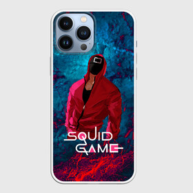 Чехол для iPhone 13 Pro Max с принтом Сериал Squid game Игра в кальмара в Кировске,  |  | Тематика изображения на принте: squid game | выживание | игра в кальмара | кальмар | корейский | корея