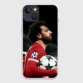 Чехол для iPhone 13 с принтом Мохаммед Салах, Salah в Кировске,  |  | champions | football | liverpool | mo salah | mohamed | mohamed salah | salah | soccer | англия | ливер | ливерпуль | лига чемпионов | мохамед | мохаммед | мохаммед салах | салах | футбол