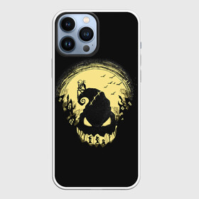 Чехол для iPhone 13 Pro Max с принтом Кошмар Джека. The Nightmare before Christmas в Кировске,  |  | Тематика изображения на принте: before | christmas | demon | devil | halloween | jack | lamp | night | pumpkin | skeleton | skellington | smile | witch | ведьма | демон | джек | лампа | ночь | перед | рождеством | светильник | скелет | скеллингтон | тыква | улыбка | хэлло