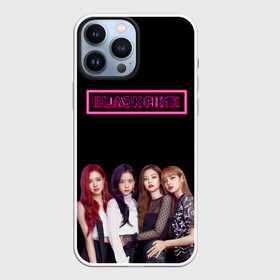 Чехол для iPhone 13 Pro Max с принтом BLACKPINK NEON в Кировске,  |  | Тематика изображения на принте: black | blackpink | bts | jennie | jisoo | kim | kpop | lalisa | lisa | manoban | park | pink | rose | young | бтс | дженни | джису | ён | ким | лалиса | лиса | манобан | пак | розэ | че