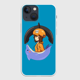 Чехол для iPhone 13 mini с принтом Мэй с дельфином в Кировске,  |  | game | games | ggs | guilty gear | guilty gear strive | гилти гир стрэйв | игра | игры