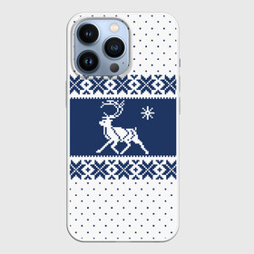 Чехол для iPhone 13 Pro с принтом Северный Олень (звезда) в Кировске,  |  | merry christmas | алатырь | бабушкин свитер | ёлка | животное | зверь | лось | новый год | обережная вышивка | олень | орнамент | охота | подарок | рогач | рождество | свитер | свитер с оленями
