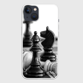 Чехол для iPhone 13 с принтом Шах и мат Шахматы в Кировске,  |  | доска | игра | игровая | игры | кони | конь | короли | король | логика | логичные | настольная | настольные | пешка | пешки | спорт | спортивная | ферзь | шахматный | шахматы