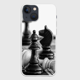 Чехол для iPhone 13 mini с принтом Шах и мат Шахматы в Кировске,  |  | доска | игра | игровая | игры | кони | конь | короли | король | логика | логичные | настольная | настольные | пешка | пешки | спорт | спортивная | ферзь | шахматный | шахматы