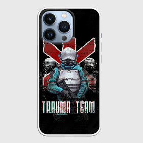 Чехол для iPhone 13 Pro с принтом CYBERPUNK 2077 TRAUMA TEAM SOLDIERS   КИБЕРПАНК МЕДИКИ в Кировске,  |  | cd project red | cyberpunk 2077 | demon | keanu reeves | maelstrom | militech | quadra | samurai | smile | trauma | trauma team | демон | киану ривз | киберпанк 2077 | милитех | самурай | смайл