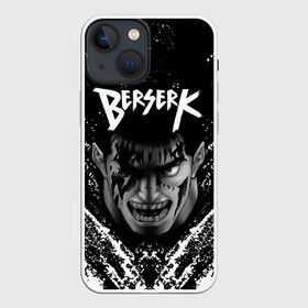 Чехол для iPhone 13 mini с принтом БЕРСЕРК ГАТС брызги краски в Кировске,  |  | anime | berserk | аниме | берсерк | бесерк | гатс | манга | мультфильм