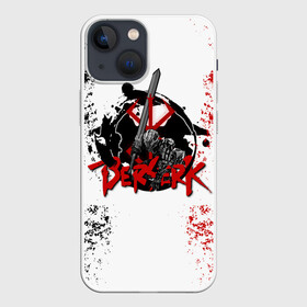 Чехол для iPhone 13 mini с принтом BERSERK LOGO | БЕРСЕРК в Кировске,  |  | anime | berserk | аниме | берсерк | бесерк | гатс | крик | манга | мультфильм