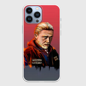 Чехол для iPhone 13 Pro Max с принтом Джекс в Кировске,  |  | biker | bikers | son of anarchy | байкер | байкеры | сериал | сериалы | сыны анархии