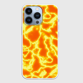 Чехол для iPhone 13 Pro с принтом Огненная вспышка в Кировске,  |  | abstract | fire | flame | flash | gradient | lightning | neon | orange | абстракция | в огне | взрыв | вспышка | горящий | градиент | лава | молния | неоновый | огненные молнии | огонь | оранжевый принт | переливы | пламя | пожар