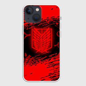 Чехол для iPhone 13 mini с принтом Атака Титанов: Паттерн в Кировске,  |  | attack on titan | monsters | аниме | атака титанов | монстры | титаны