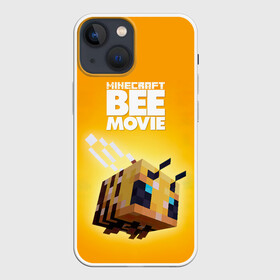 Чехол для iPhone 13 mini с принтом BEE MOVIE Minecraft в Кировске,  |  | bee | craft | mine | minecraft | блоки | добывать | желтая | компьютерная игра | крафт | кубики | майн | майнкрафт | манкрафт | пчела | пчелка | ремесло | скин | улей | шахта
