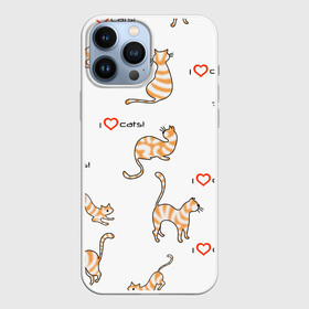 Чехол для iPhone 13 Pro Max с принтом Кот   моя любовь в Кировске,  |  | cat | звери | кот | котенок | котик | коты | кошка | кошки