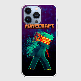Чехол для iPhone 13 Pro с принтом Minecraft АНАРХИЯ в Кировске,  |  | craft | creep | creeper | keeper | mine | minecraft | бесшумный мобкамикадзе | блоки | добывать | зелёное четырёхногое существо | зелёный | компьютерная игра | крафт | крипер | кубики | майн | майнкрафт | манкрафт