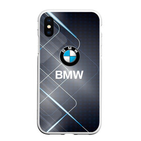 Чехол для iPhone XS Max матовый с принтом [BMW] Logo в Кировске, Силикон | Область печати: задняя сторона чехла, без боковых панелей | bmw | bmw performance | m | motorsport | performance | бмв | моторспорт