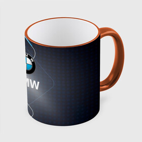 Кружка с принтом [BMW] Logo в Кировске, керамика | ёмкость 330 мл | bmw | bmw performance | m | motorsport | performance | бмв | моторспорт