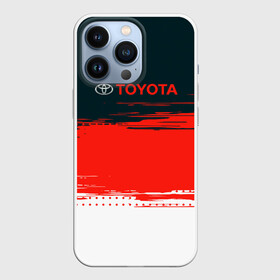 Чехол для iPhone 13 Pro с принтом [Toyota] Texture в Кировске,  |  | Тематика изображения на принте: auto | sport | texture | toyota | авто | автомобиль | бренд | спорт | текстура | тойота