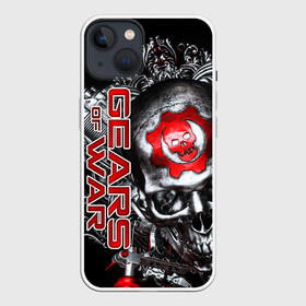 Чехол для iPhone 13 с принтом Gears of War   Gears 5 в Кировске,  |  | gears 5 | gears of war | винтовка лансер | игры | череп | шестерёнка