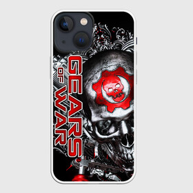 Чехол для iPhone 13 mini с принтом Gears of War   Gears 5 в Кировске,  |  | gears 5 | gears of war | винтовка лансер | игры | череп | шестерёнка
