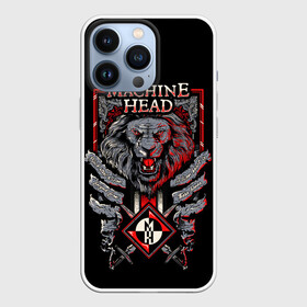 Чехол для iPhone 13 Pro с принтом Machine Head   Lion Heart в Кировске,  |  | Тематика изображения на принте: heavy metal | lion heart | machine head | metal | грув метал | группы | метал | музыка | рок | трэш метал | хэви метал
