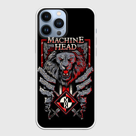 Чехол для iPhone 13 Pro Max с принтом Machine Head   Lion Heart в Кировске,  |  | Тематика изображения на принте: heavy metal | lion heart | machine head | metal | грув метал | группы | метал | музыка | рок | трэш метал | хэви метал