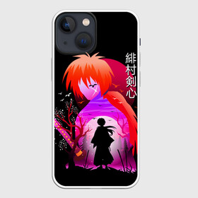 Чехол для iPhone 13 mini с принтом Rurouni Kenshin   Бродяга Кэнсин в Кировске,  |  | rk | ruroken | rurouni kenshin | samurai x | аниме | бродяга кэнсин | манга | самурай икс | химура