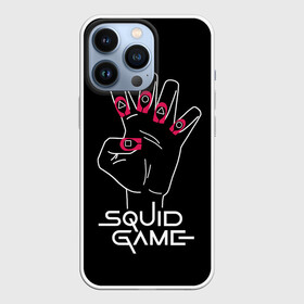 Чехол для iPhone 13 Pro с принтом Hand of player 001 в Кировске,  |  | action adventure | fingernail guards | hand | manicure | south korean | squid game | survival | thriller | web series | веб сериал | выживание | игра в кальмара | маникюр | ногти стражники | приключенческий боевик | рука | триллер | ю