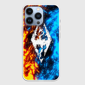 Чехол для iPhone 13 Pro с принтом TES SKYRIM BATTLE FIRE  БИТВА ОГНЕЙ в Кировске,  |  | Тематика изображения на принте: dovahkiin | dragon | dragonborn | fire | flame | fus ro dah | oblivion | rpg | skyrim | tes | tes 5 | tes skyrim | tes v | the elder scrolls | the elder scrolls skyrim | we know | битва огней | докавин | дракон | мы знаем | обливион | огонь | пламя | рпг 