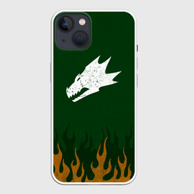 Чехол для iPhone 13 с принтом Саламандры (цвет легиона) в Кировске,  |  | astartes | dragon | fire | legion | salamanders | space marine | vulkan | waha | warhammer | астартес | вархаммер | ваха | вулкан | дракон | космодесант | легион | огонь | саламандры